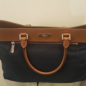 Michael Kors navy blue handbag